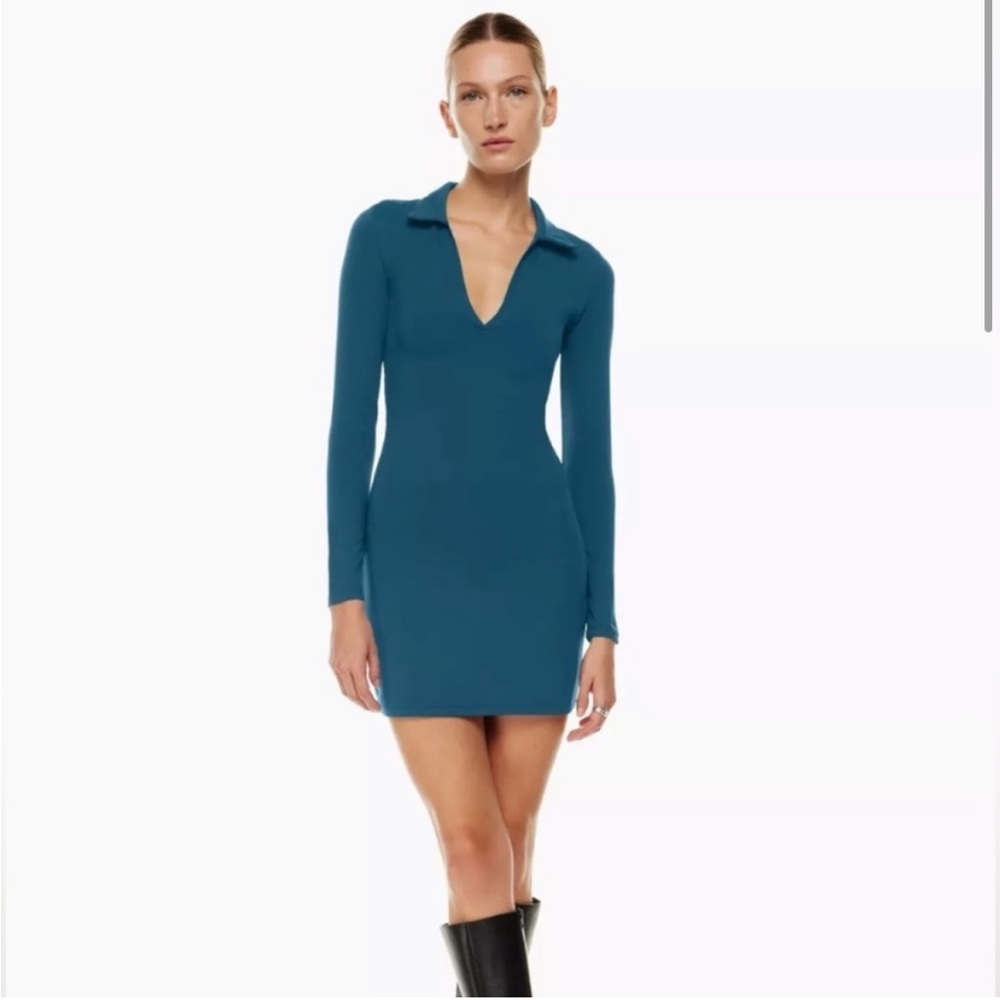 NWT Babaton Sullivan Contour Polo Dress - small